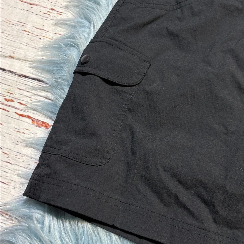 Eddie Bauer Black Ribbed Waistband Skirt sz XL